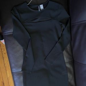 Black short tight dress size 4